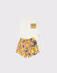 Детское платье с воротником и повязка на голову из 100% органического муслина