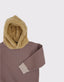Children's Unisex Plush Detailed Winter Hoodie 