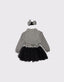 Children's 100% Cotton Printed Fabric Ruffle Dress and Headband