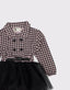 Children's 100% Cotton Printed Fabric Ruffle Dress and Headband