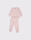 Children's Collar Ribbed Detailed Sweat Tracksuit Set
