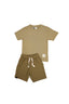 100% Cotton Kids Basic Shorts Set