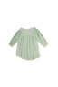 100% Linen Buttoned Children's Dress Set