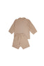 Children's 100% Linen Shorts Set