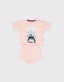 Комплект из футболки и шорт с принтом для малышей унисекс из 100 % хлопка