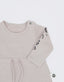 'OXO' Baskı Desenli Bebek Elbisesi