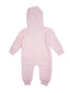 3 Thread Baby Rompers with Front Zipper and Hood