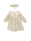 Baby 100% Muslin Baby Collar Dress