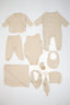 Muslin Fabric 10 Piece Newborn Baby Set