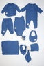 Muslin Fabric 10 Piece Newborn Baby Set
