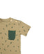 Комплект из футболки и шорт с принтом Baby Natural