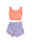 Young Girl Swimsuit Quick-Drying Lycra 2 Piece Set