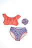 Young Girl's Quick Drying Swimsuit Set and Buckle
