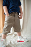 Boy's Cotton Linen Lycra Shorts